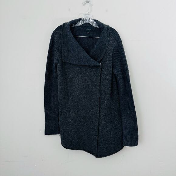La Fee Verte Gray Wrap Cardigan Women’s Size L - Picture 1 of 7